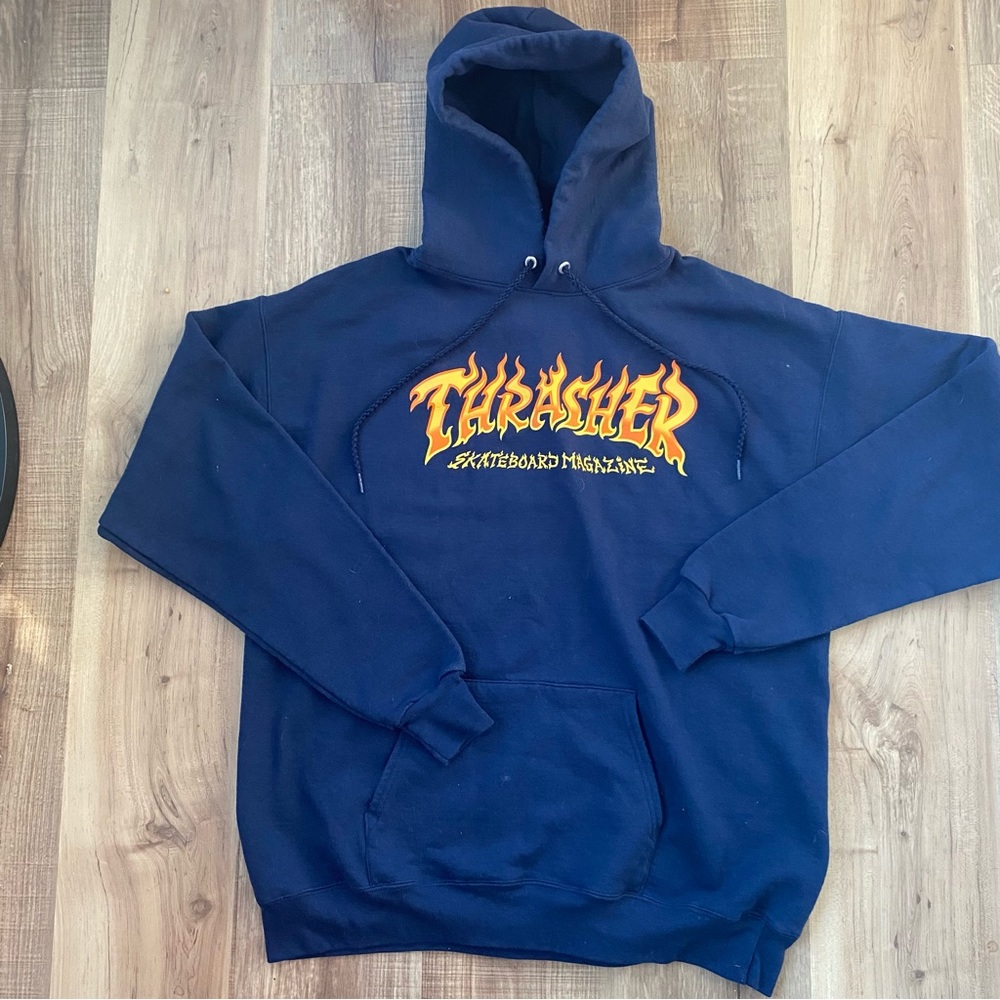 Thrasher Flame Hoodie